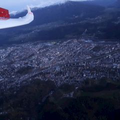 Flugwegposition um 16:10:39: Aufgenommen in der Nähe von Innsbruck, Österreich in 1604 Meter